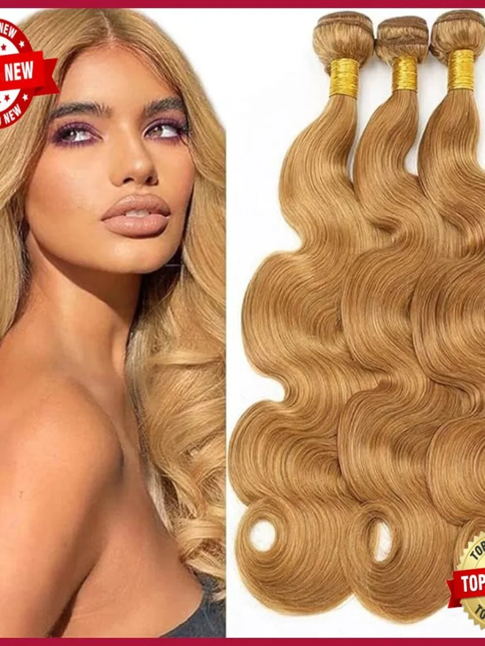 Brazilian Virgin Human Hair Extensions Body Wave Bundles 14-18 Inch